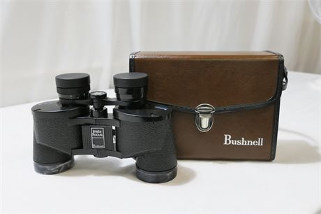BUSHNELL Insta-Focus Sportview Wide Angle Binoculars & Case