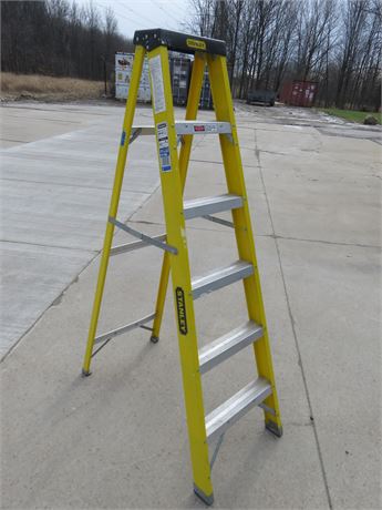 STANLEY 6 ft. Fiberglass Ladder