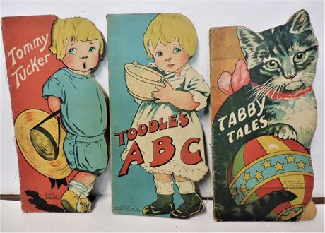 Antique Saalfield Publishing Childrens Books 1913 - 1917