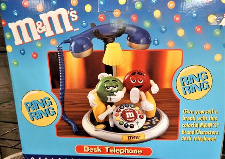 M & M's Collectible Desk Telephone