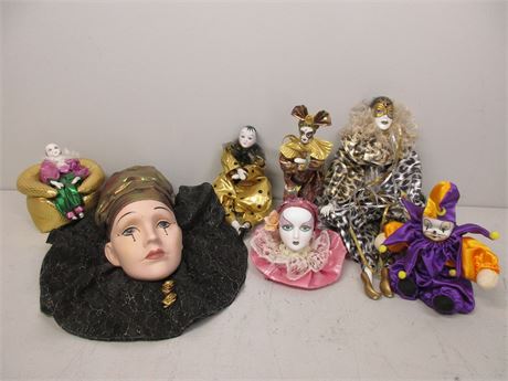 Mardi Gras Doll Collection