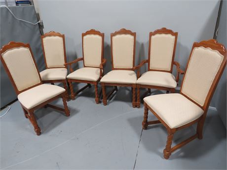AMERICAN DREW Oak Dining Chair Set