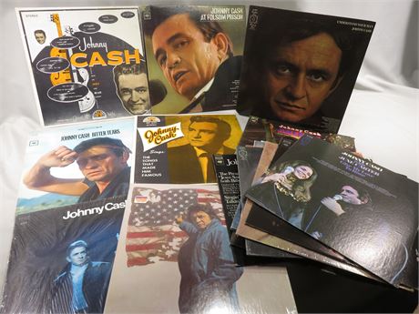 18 Johnny Cash Record Albums