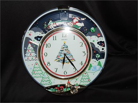 SEIKO Musical Christmas Wall Clock