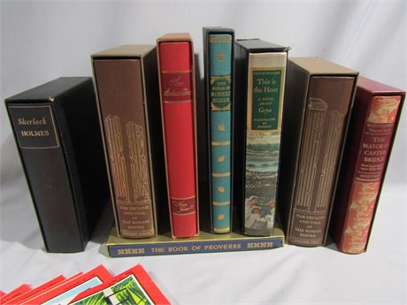 Classic Book Collection in Hard Cases, Sherlock Holmes, Poems, Proverbs and More