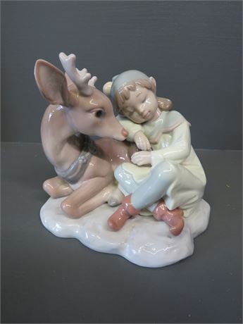 LLADRO "A Well Earned Rest" Figurine