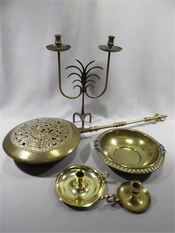 Vintage Brass Decoratives Lot