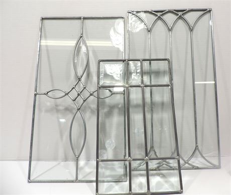 Leaded Glass Window Panels