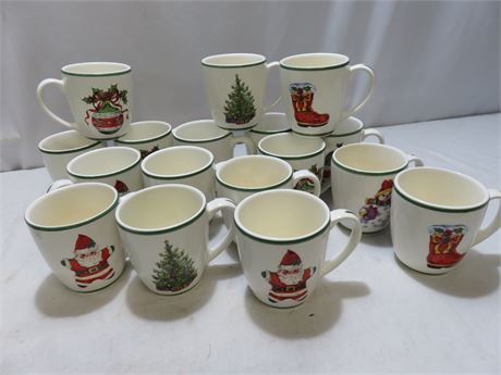 TRADITIONS Holiday Celebrations Ceramic Mug Set
