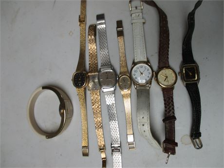 Vintage Womens Watches, Timex, Lucerne, Gucci, Pulsar, Lady Elgin
