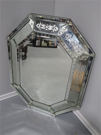 Octagonal Venetian Wall Mirror