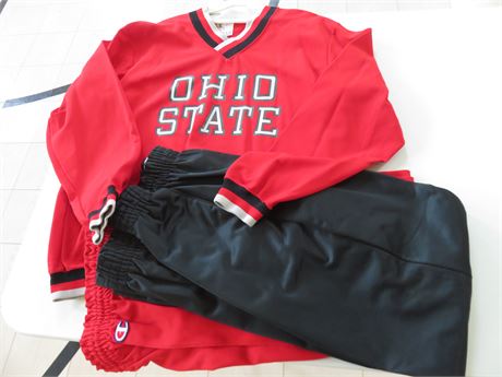 Men's Ohio State Pullover Warmup with 2 Pants