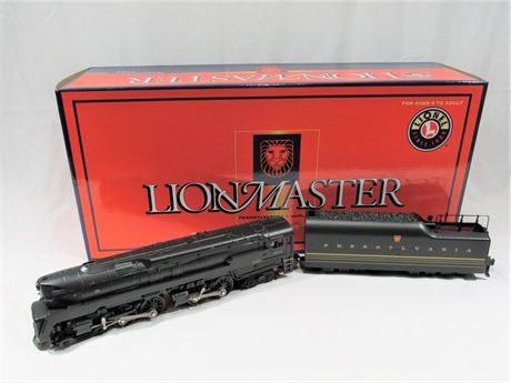 Lionel Lionmaster O-Scale PRR Pennsylvania T-1 Duplex 4-4-4-4 Locomotive &Tender