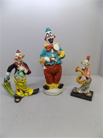 Clown Ceramic Sculptures