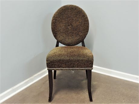 Animal Print Accent Chair