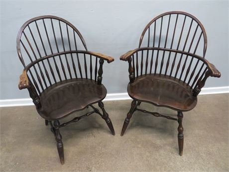 COCHRAN Sack Back Windsor Arm Chairs