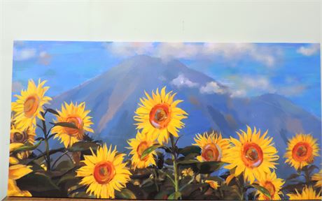 SUNFLOWER Painting on Canvas