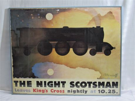 The Night Scotsman Print - Alexeieiff, Alexander - Framed