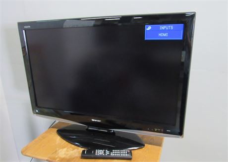 Sharp Aquos 37" LCD Flat Panel TV with Remote