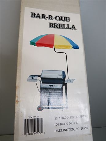 BAR-B-QUE BRELLA Grill Umbrella