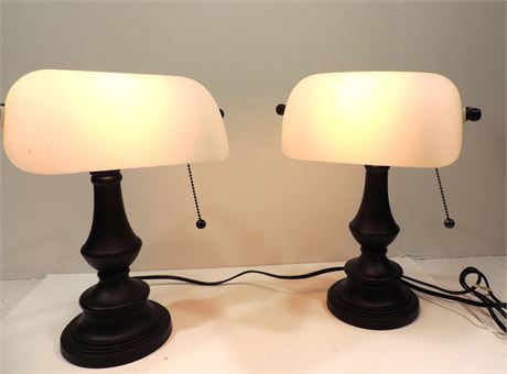 Two Designer Classic Lamps
