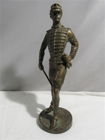 14" Tall Soldier Statue