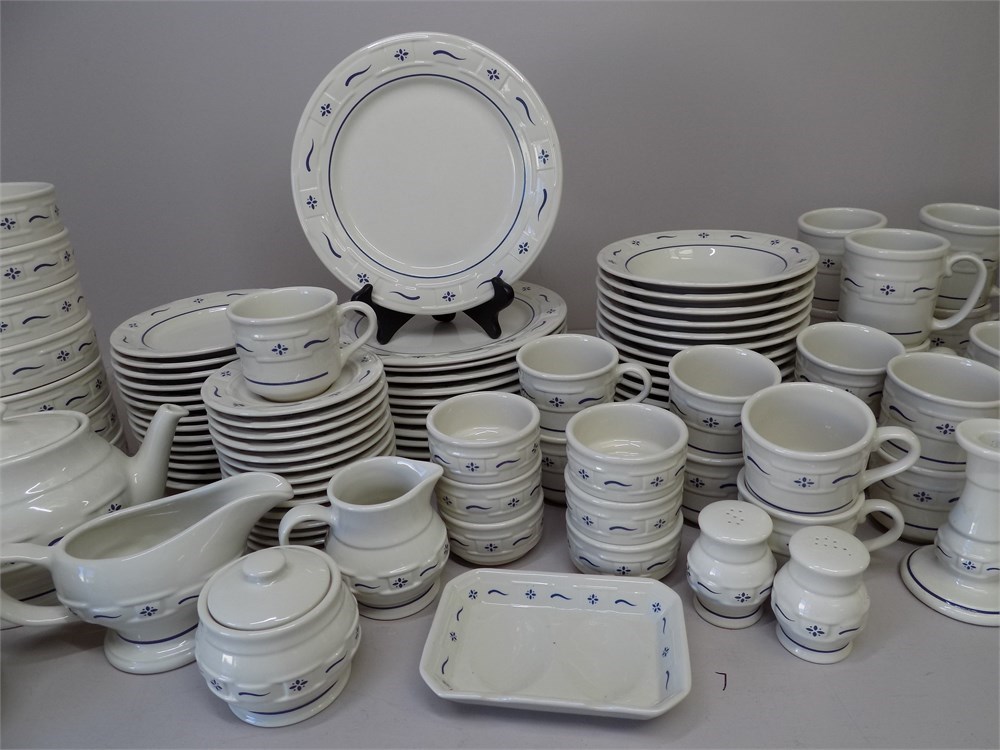 Transitional Design Online Auctions - LONGABERGER Pottery Lot
