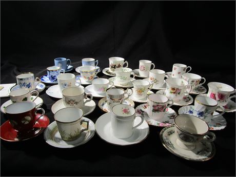 Tea Cup Collection from Danbury Mint
