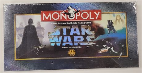 Star Wars Monopoly Brand New in the Box Never Opened Game!