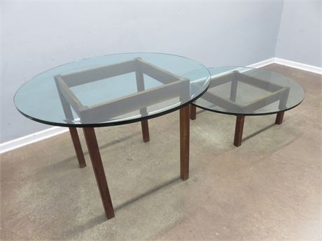Round Glass Top Tables