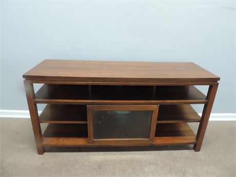 Solid Wood Entertainment Storage Cabinet