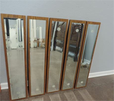 Vintage Decorative Wall Mirror Set