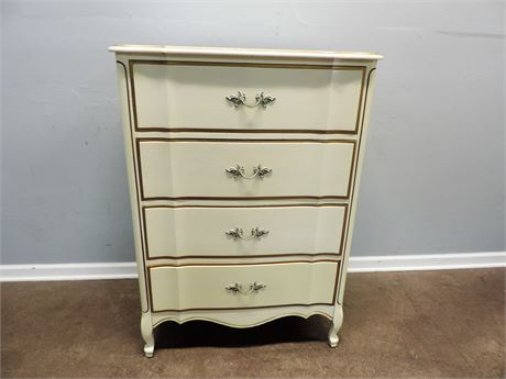 Vintage Dixie Furniture French Provencial Chest of Drawers