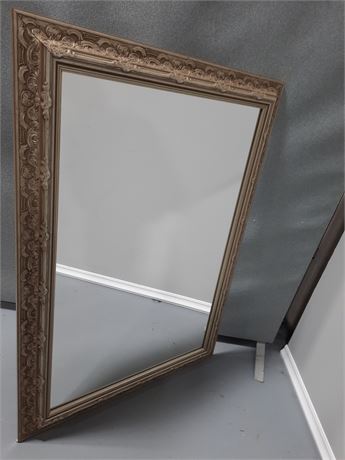 Mirror with Pewter Color Frame