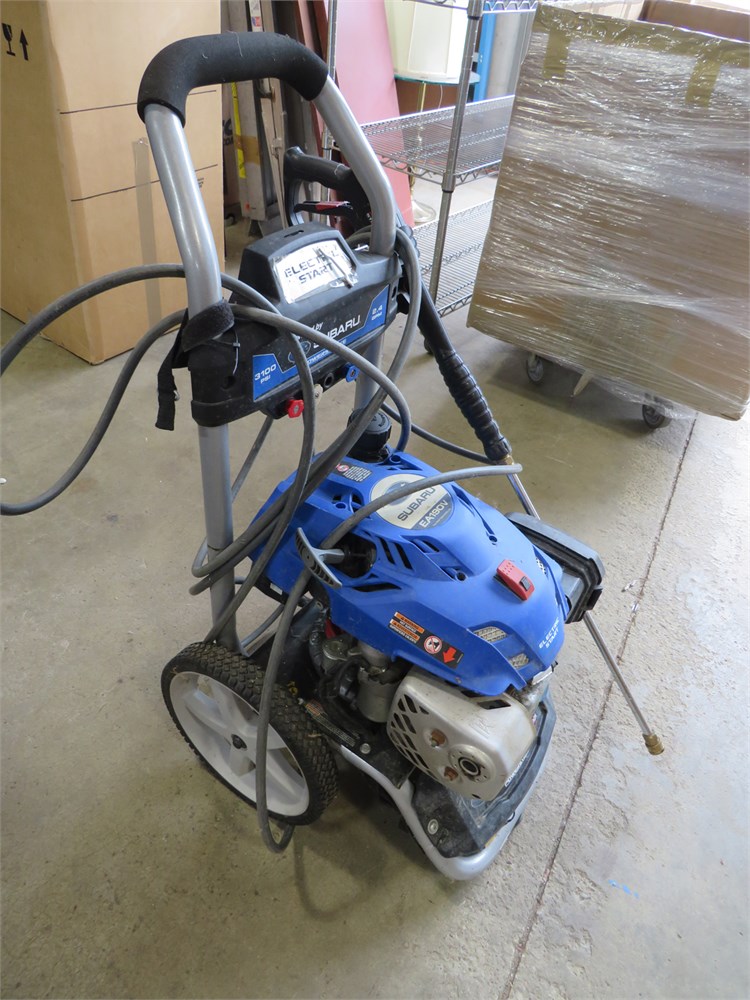 Transitional Design Online Auctions - SUBARU Pressure Washer 3100 Psi ...