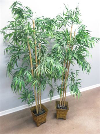 7 ft. Artificial Bamboo Plants
