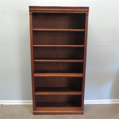 Traditional Style Solid Wood Bookcase