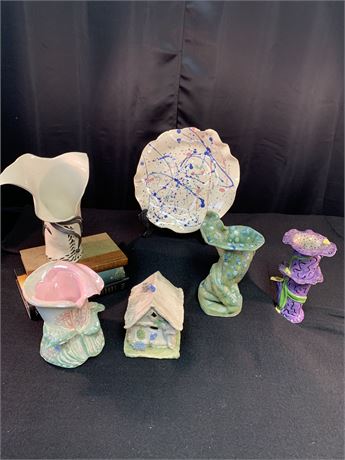 Sculpted Pottery  Items
