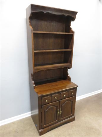 Bookcase Hutch Cabinet