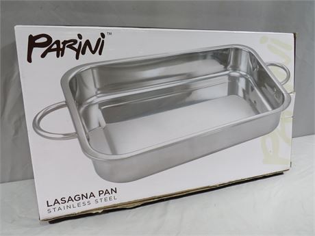 PARINI Stainless Steel Lasagna Pan
