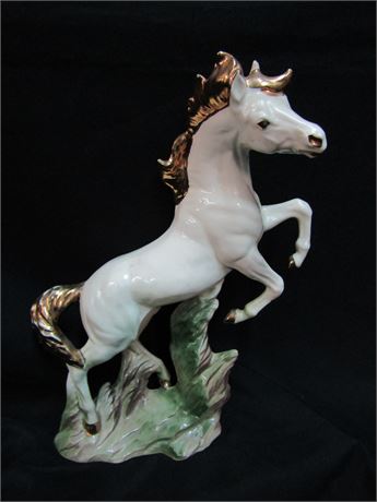 Ceramic 1960's Horse Statue