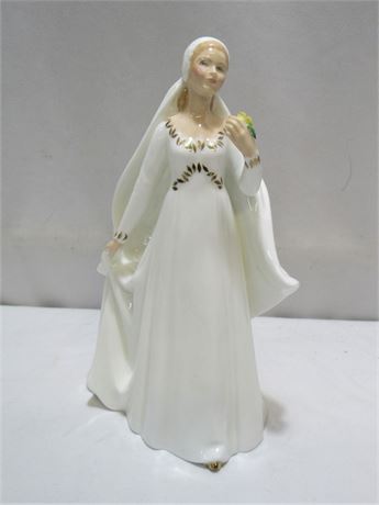 Vintage Royal Doulton Figurine - Bride HN2873 - 1979