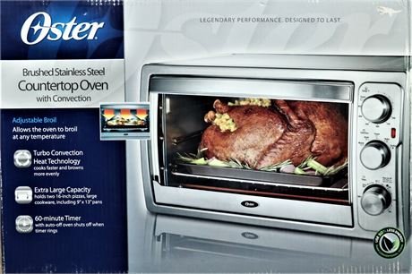 Oster Stainless Steel Countertop Oven with Convection