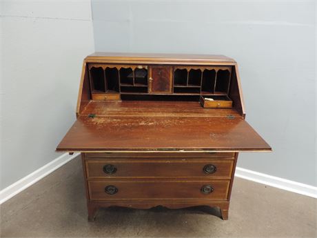 Vintage Johnson Furniture Writing Desk