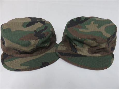 Lot of 2 ROTHCO Army Ranger Fatigue Hats - Size 7-1/4