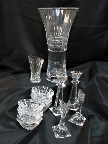 12-Piece Decorative Glass/Crystal Lot