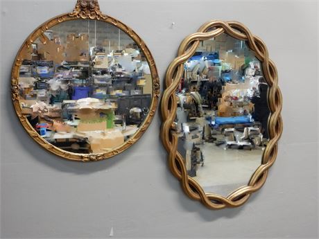 Decorative Gold Style Mirrors