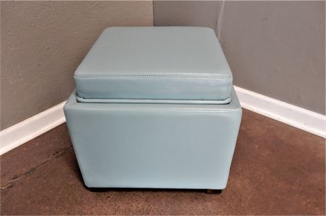 Storage Ottoman with Serving Tray