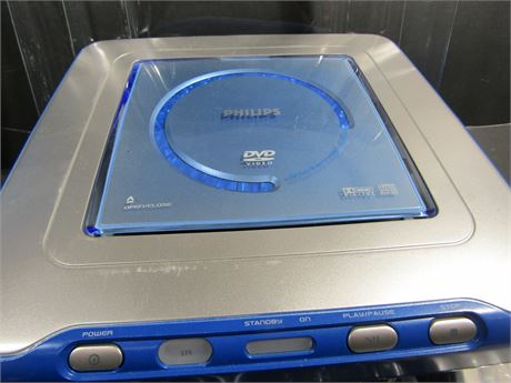 Philips DVD Player, In Original Box with Manuals and Power Plug