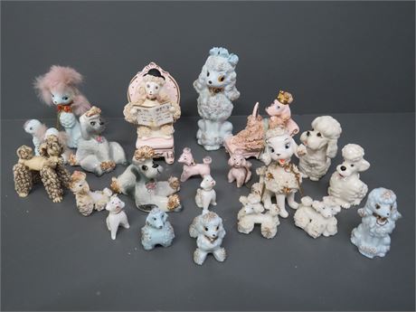 Poodle Figurines